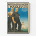 Vintage Poster van de Landbouwtentoonstelling in Haslev 1906