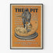 Vintage poster The Epic of the Wheat - The Pit door Frank Norris