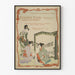 Poster Tentoonstelling Japanse Houtsneden Grolier Club
