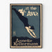 Vintage poster van Annette Kellermann op de 5th Avenue