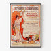 Oude poster 9e industriële tentoonstelling Antwerpens Rubenskring 1896