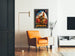 Decoratieve muurposter Aquileia in glas-in-loodstijl