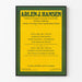 Vintage poster van Arlen J. Hansen voor cursussen en films