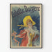 Vintage Poster Arlette Dorgère in Elegante Kostuum