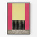Vintage bibliotheekposter - Aschehougs Konversationsleksikon Volumes I-IX