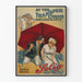 Retro poster At The Transfer Corner - vintage komedie-dramatie