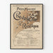 Vintage poster Chevalerie Rustique Pietro Mascagni