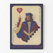 Vintage poster 'Au service du cœur' - Artistieke muurdecoratie