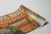 Vintage poster Au Tapis Rouge opening winkels 2 april — weergave van het kunstwerk