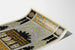 Vintage reclameposter met drukinkt, letterpress en lithografie