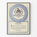 Vintage Poster Ault & Wiborg Co. Drukinkt