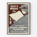 Vintage reclameposter Ault & Wiborg - Drukinkt