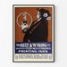 Vintage Poster The Ault & Wiborg Co. Drukinkt