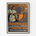 Vintage Industriële Poster Ault & Wiborg - Drukinktaken