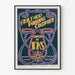 Vintage reclameposter van Ault and Wiborg Company in art deco
