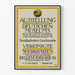 Vintage Poster Tentoonstelling van de Gecombineerde Atelier voor Ambacht