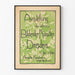 Vintage Poster Tentoonstelling Dresdense Kunstenaars