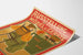 Vintage poster tentoonstelling kunstmeubilair Kaiser Wilhelm Museum