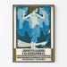 Vintage artistieke poster voor tentoonstelling L.H. Jungnickel