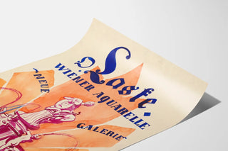 ausstellungsplakat-oskar-laske-wiener-aquarelle-neue-galerie