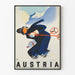 Vintage skiposter uit Oostenrijk