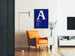 Minimalist Blue Reading Poster NIH