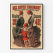 Vintage poster Aux Buttes Chaumont – Mode en kostuums uit vervlogen tijden