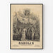 Retroposter van de operette Babolin door Louis Varney