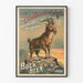Vintage poster Ballantine & Co. Bock Bier 1888