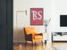 Wall Decoration Poster Ballet Society Red and Blue