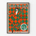 Vintage poster Ballin' the Jack met geometrisch motief