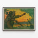 Vintage poster Banque de Paris et des Pays-Bas 1920 Nationale lening — ingelijst kunstwerk aan de muur