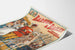 Vintage poster van Barnum & Bailey De baby giraf Uniek in Amerika