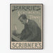 Vintage poster van Barrie's Sentimental Tommy voor Scribner's