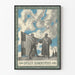 Vintage poster Basler Bundesfeier 1901 historische wanddecoratie