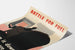 Retroposter Battle for Fuel - Bespaar gas door de verwarming te verlagen