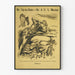 Moderne vintage poster voor Amerikaanse marinierswerving