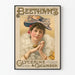 Vintage poster Beetham's Glycogeen en Komkommer voor wanddecoratie