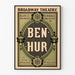 Vintage poster van Ben-Hur door Lew Wallace voor Broadway Theatre