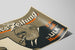 Vintage Berliner Volks-Zeitung Poster - Retro Muurdecoratie — weergave van het kunstwerk