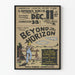 Vintage poster Beyond the Horizon - Plattelands theater door Eugene O'Neill