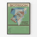 Vintage poster Biotrigon muurdecoratie gezondheidszorg