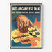 Vintage anti-spionage propagandaposter met puzzel en nazi-vinger
