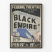 Vintage Poster Federal Theatre "Black Empire"