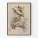 Vintage poster van Blanche Gaspard in bloemenkostuum