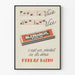 Vintage reclameposter Blephargyl Ferlux