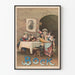 Vintage poster Bock gezellige scène in de kroeg