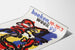 Abstracte decoratieve poster Boekenweek 99