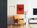 Boston Musica Viva Poster in Red and Black