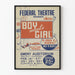 Vintage poster Federal Theatre Boy Meets Girl